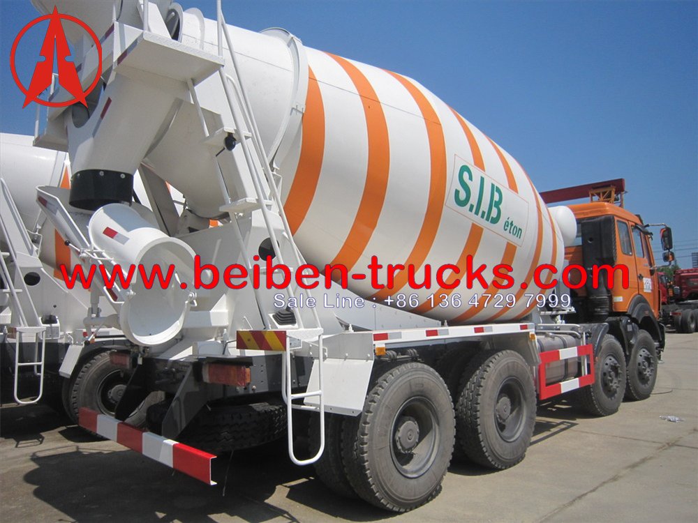 beiben 14 CBM concrete mixer truck manufacturer