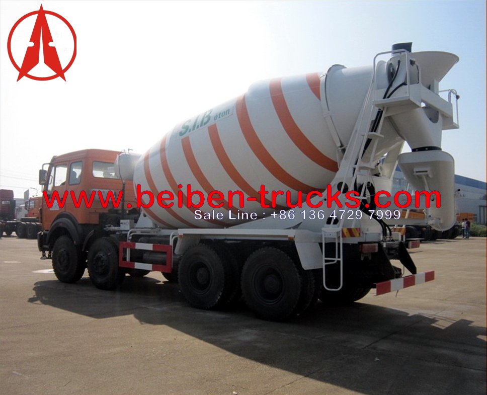 beiben 14 CBM concrete mixer truck manufacturer