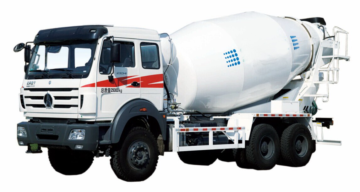 beiben 9 CBM concrete mixer truck
