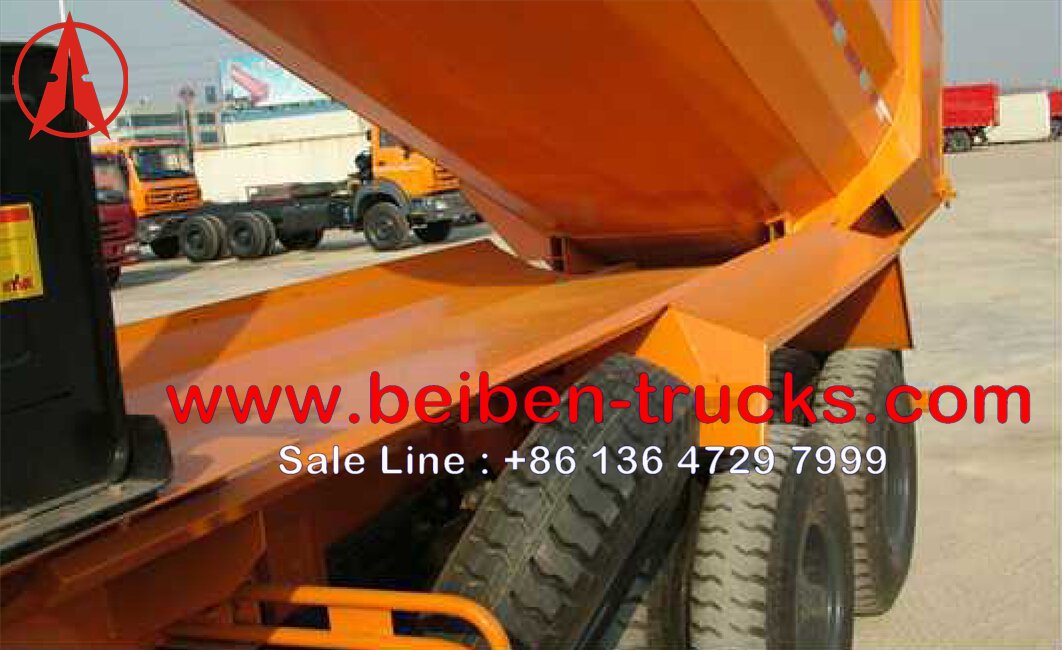 beiben heavy duty U type dump trucks supplier