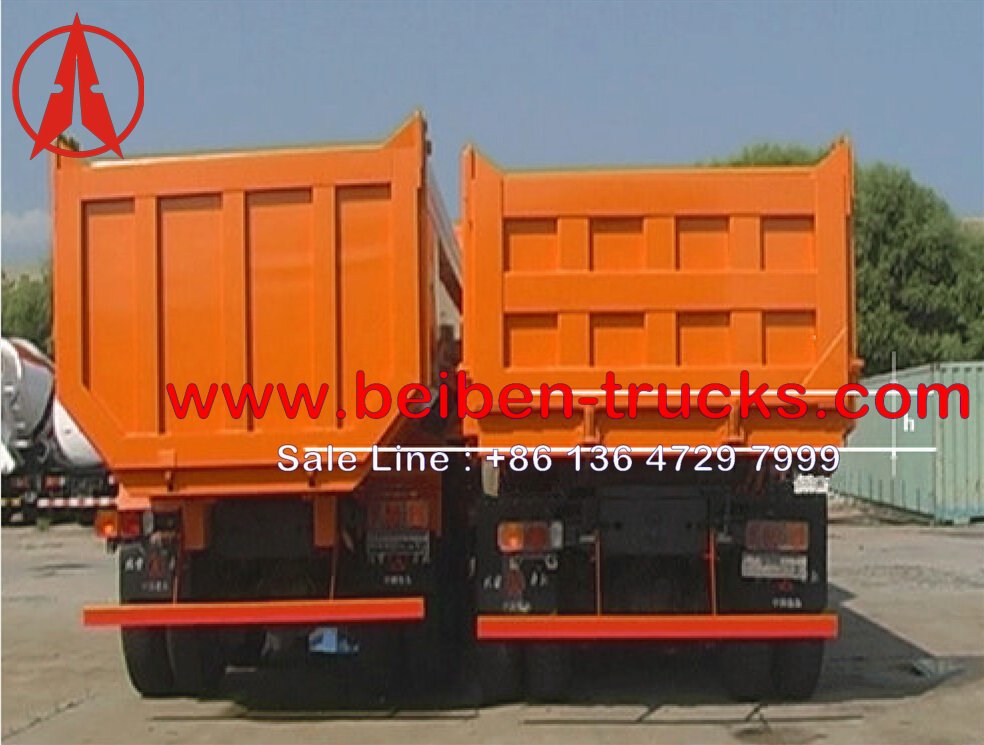 beiben heavy duty U type dump trucks supplier