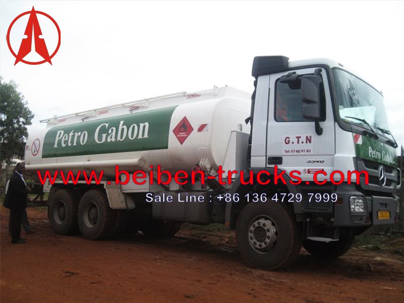 china beiben fuel tanker in gabon