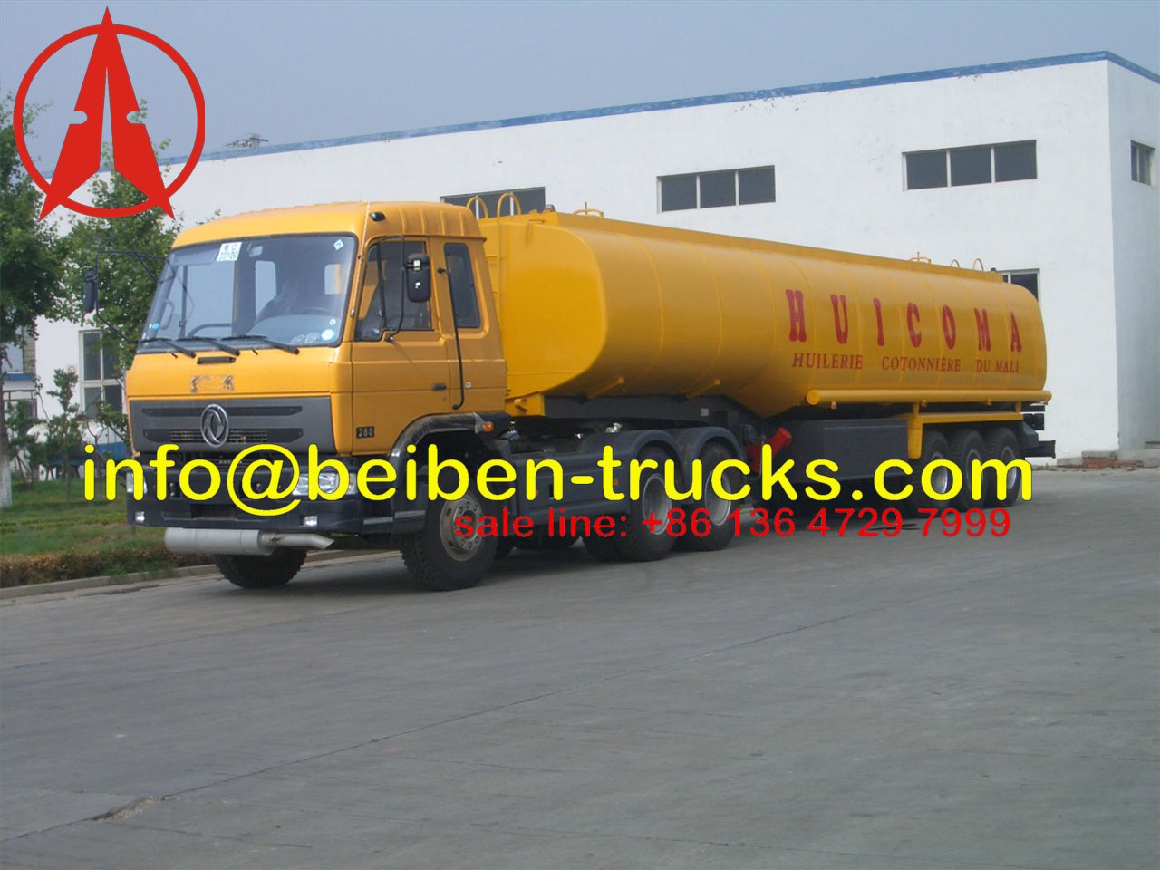 40 CBM oil tankers semitrailer 