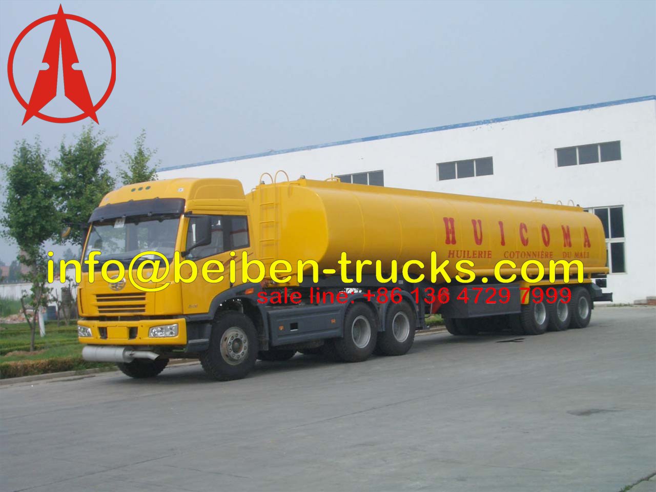 40 CBM oil tankers semitrailer 