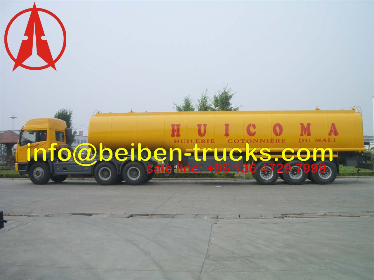 40 CBM oil tankers semitrailer 