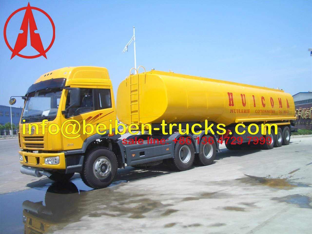 40 CBM oil tankers semitrailer 