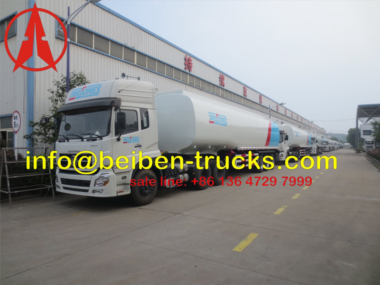 africa 60 CBM fuel tanker semitrailer manufacturer 