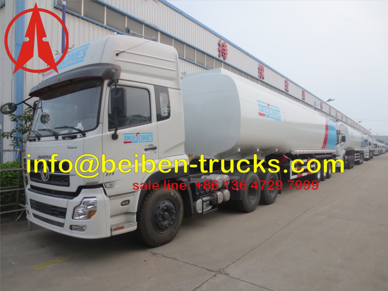 africa 60 CBM fuel tanker semitrailer manufacturer 