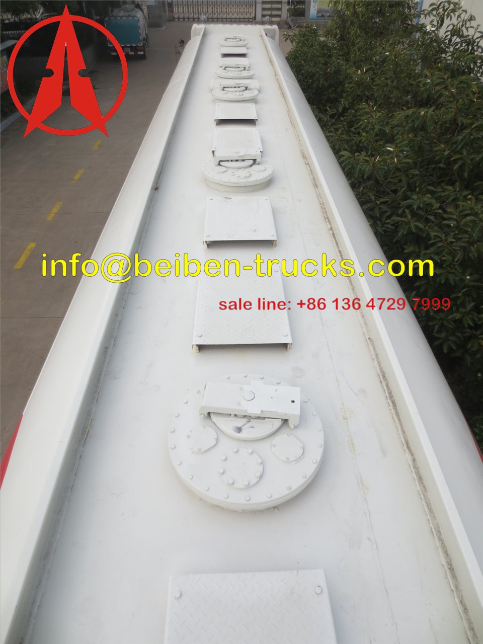 africa 60 CBM fuel tanker semitrailer manufacturer 