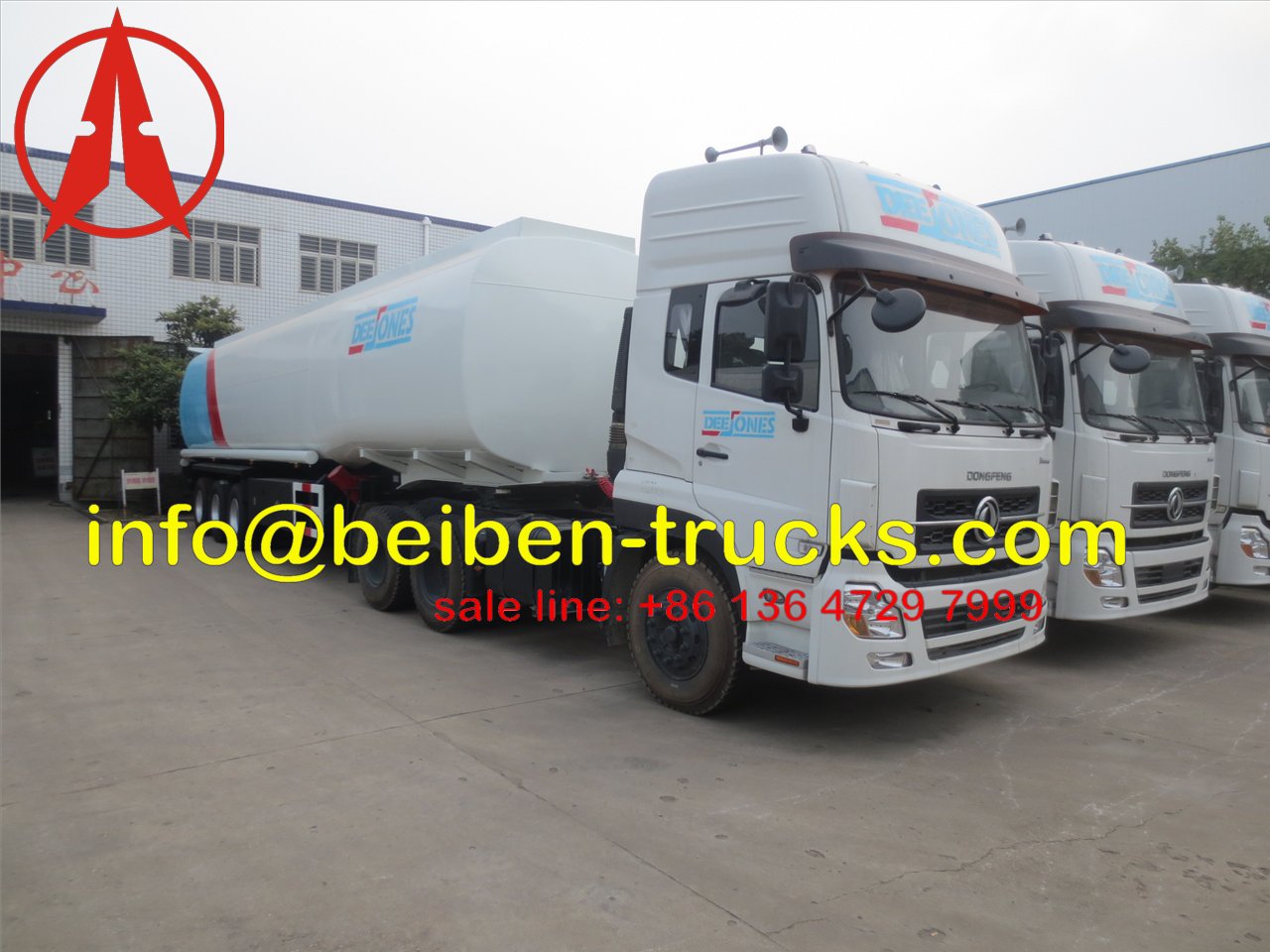 africa 60 CBM fuel tanker semitrailer manufacturer 