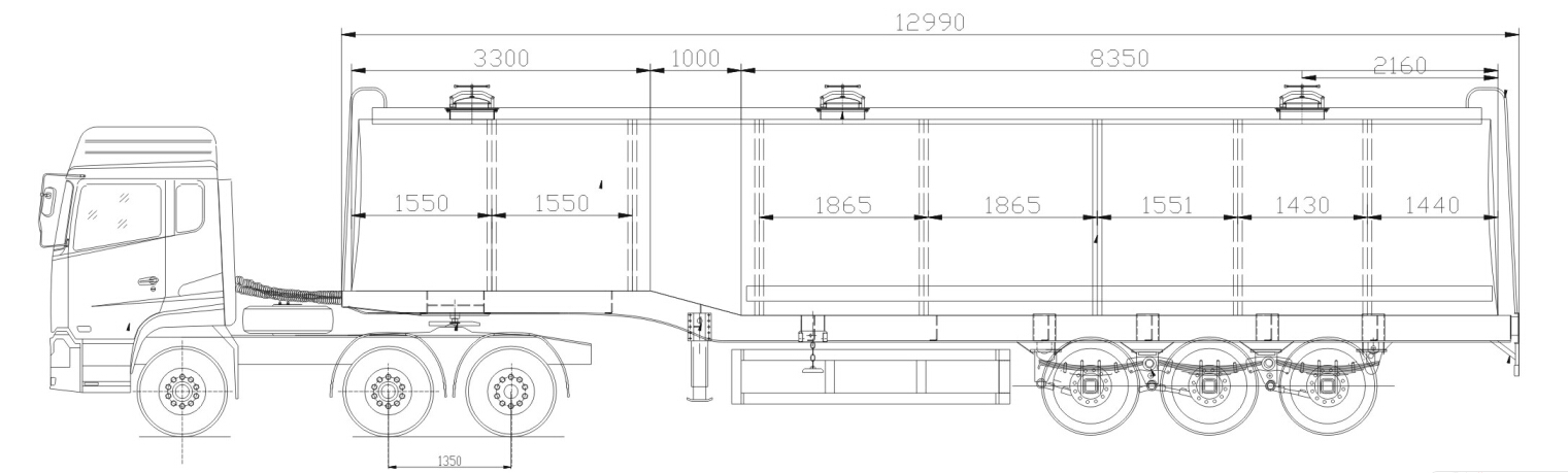 nigeria fuel tanker semitrailer supplie