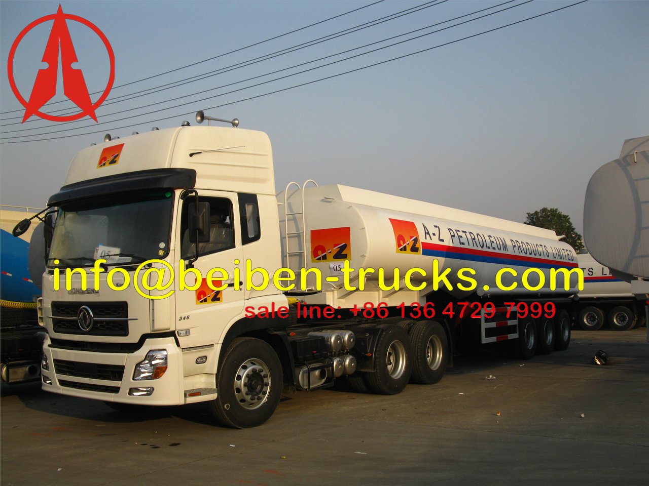 nigeria fuel tanker semitrailer supplie