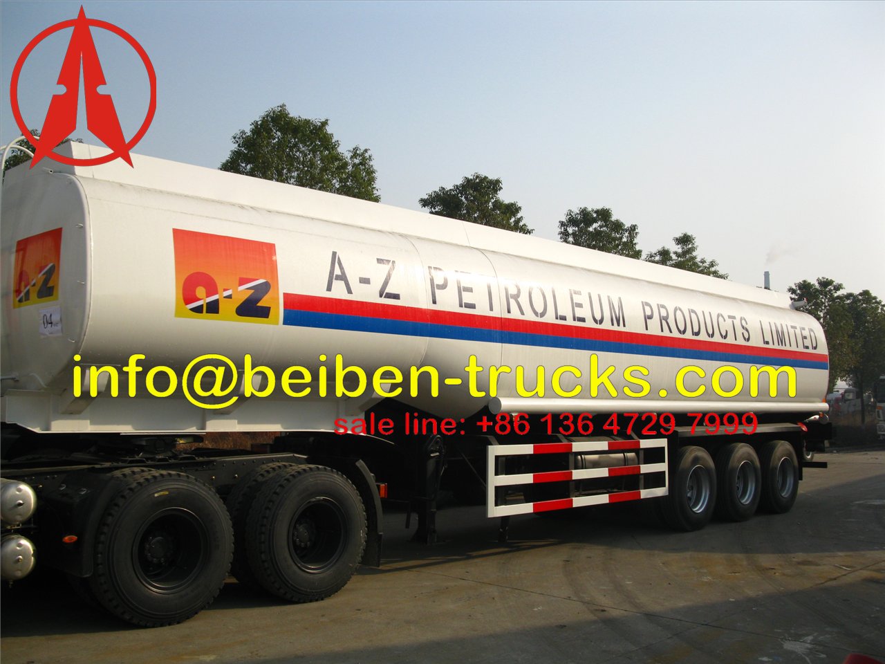 nigeria fuel tanker semitrailer supplie