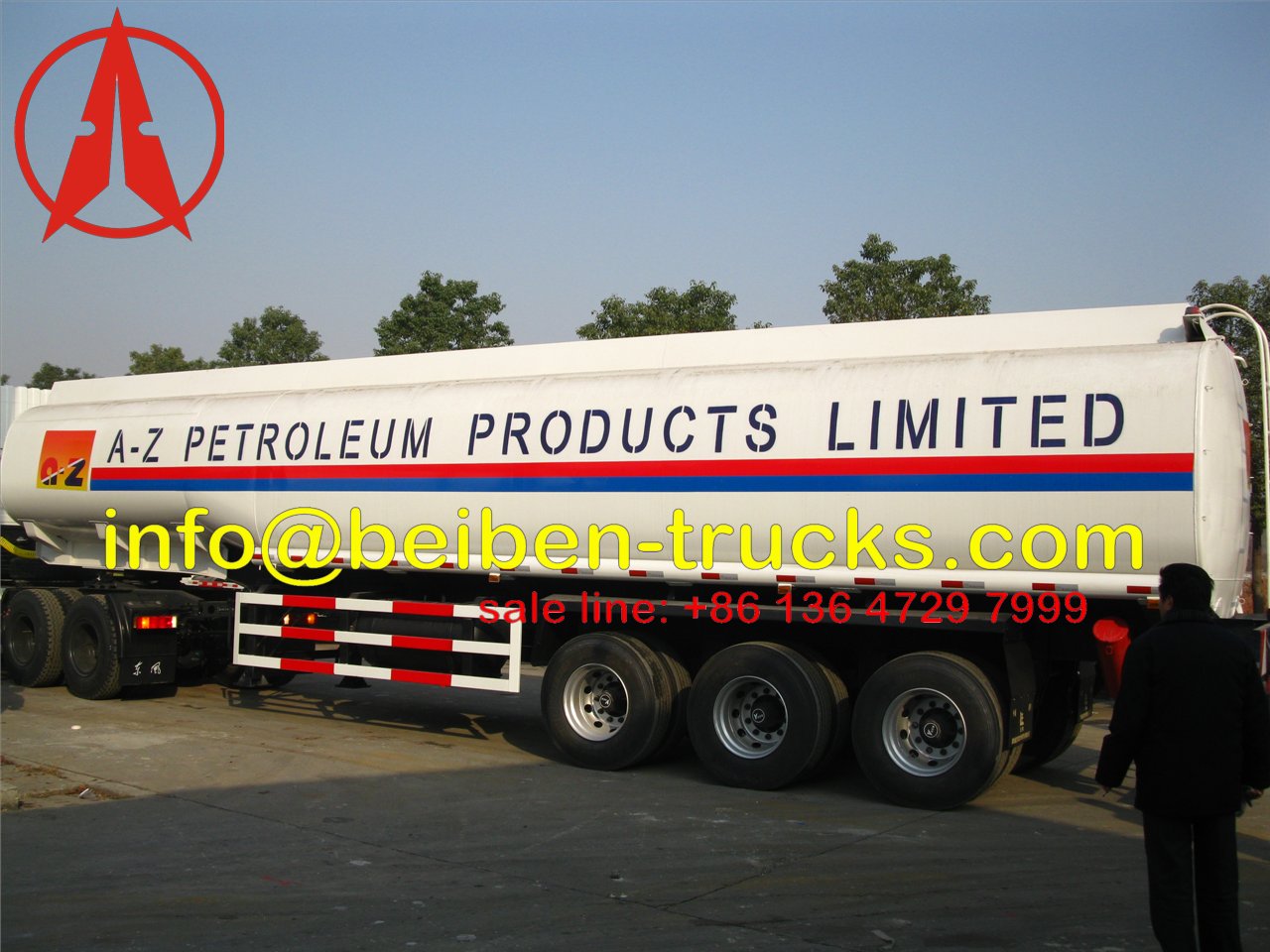 nigeria fuel tanker semitrailer supplie