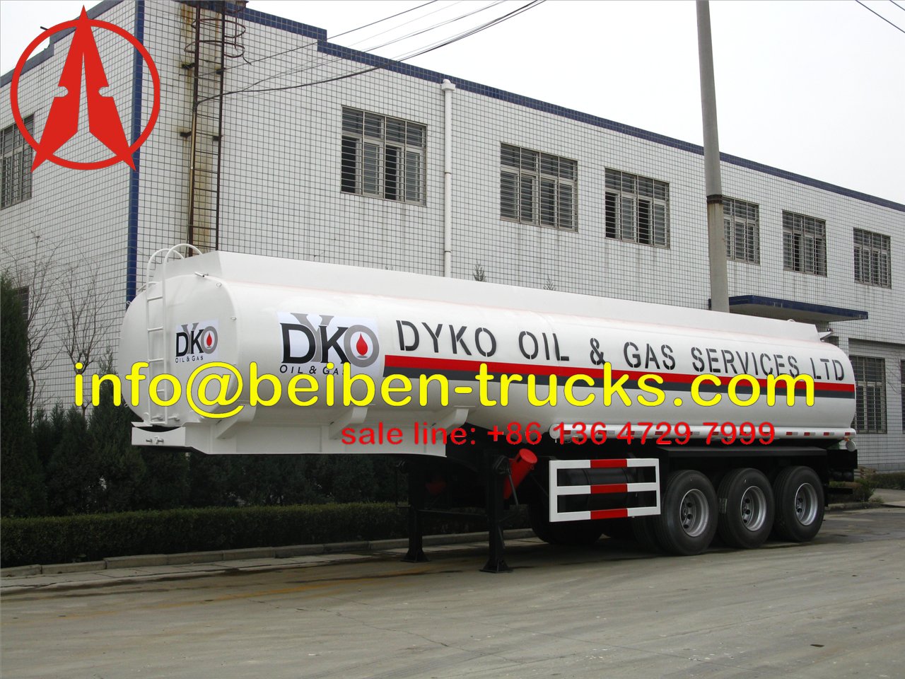 nigeria fuel tanker semitrailer supplie
