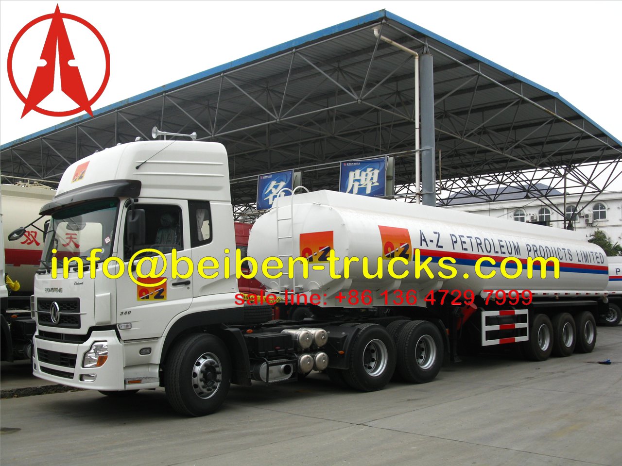 nigeria fuel tanker semitrailer supplie