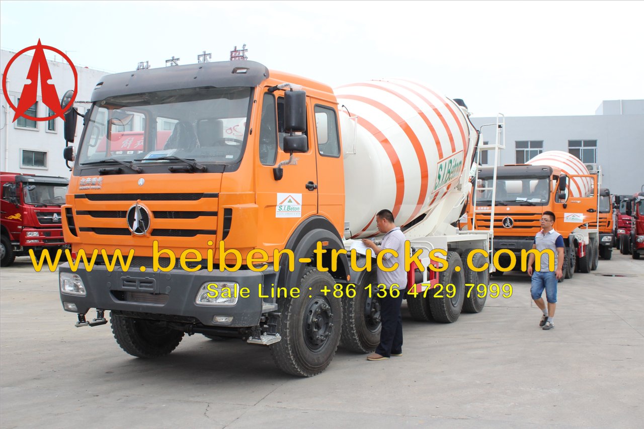 beiben 12 cbm mixer truck manufacturer 