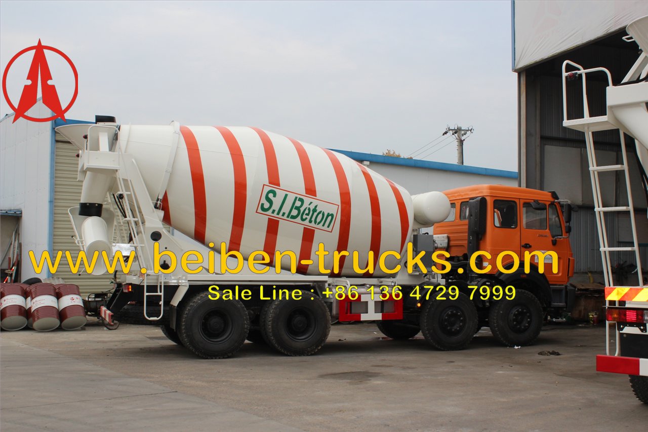 beiben 12 cbm mixer truck manufacturer 