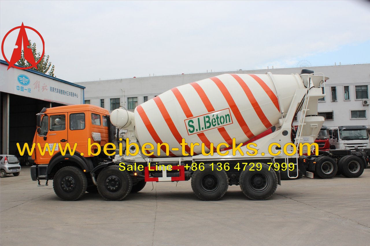 beiben 12 cbm mixer truck manufacturer 