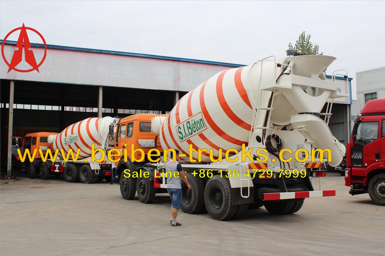 beiben 12 cbm mixer truck manufacturer 