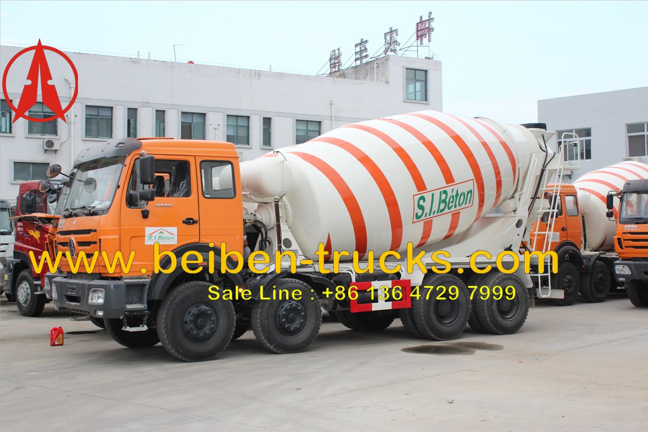 beiben 12 cbm mixer truck manufacturer 