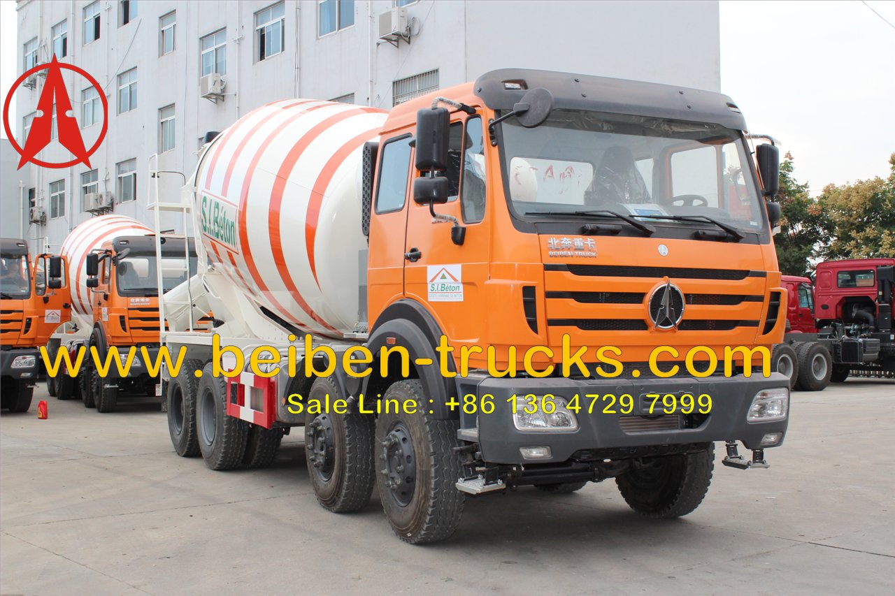 beiben 12 cbm mixer truck manufacturer 