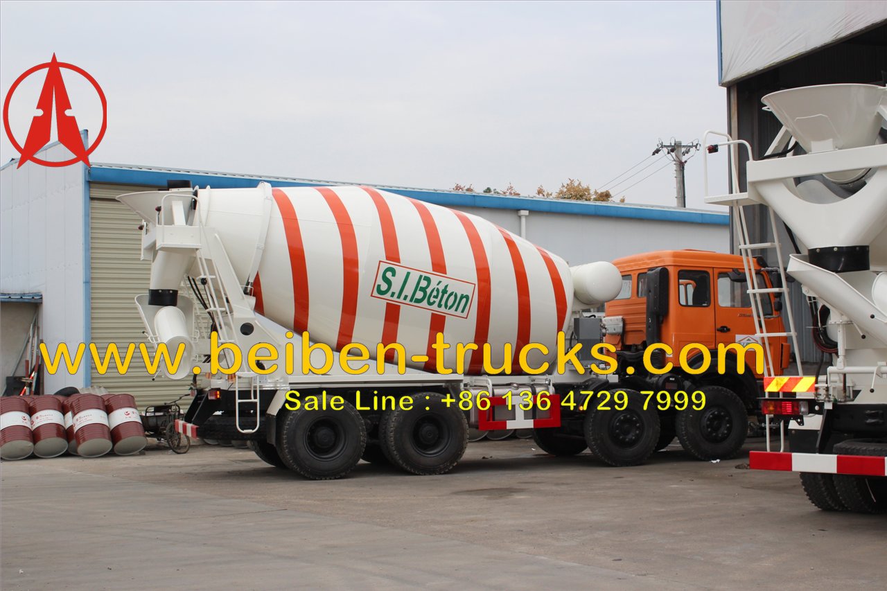 beiben 12 cbm mixer truck manufacturer 