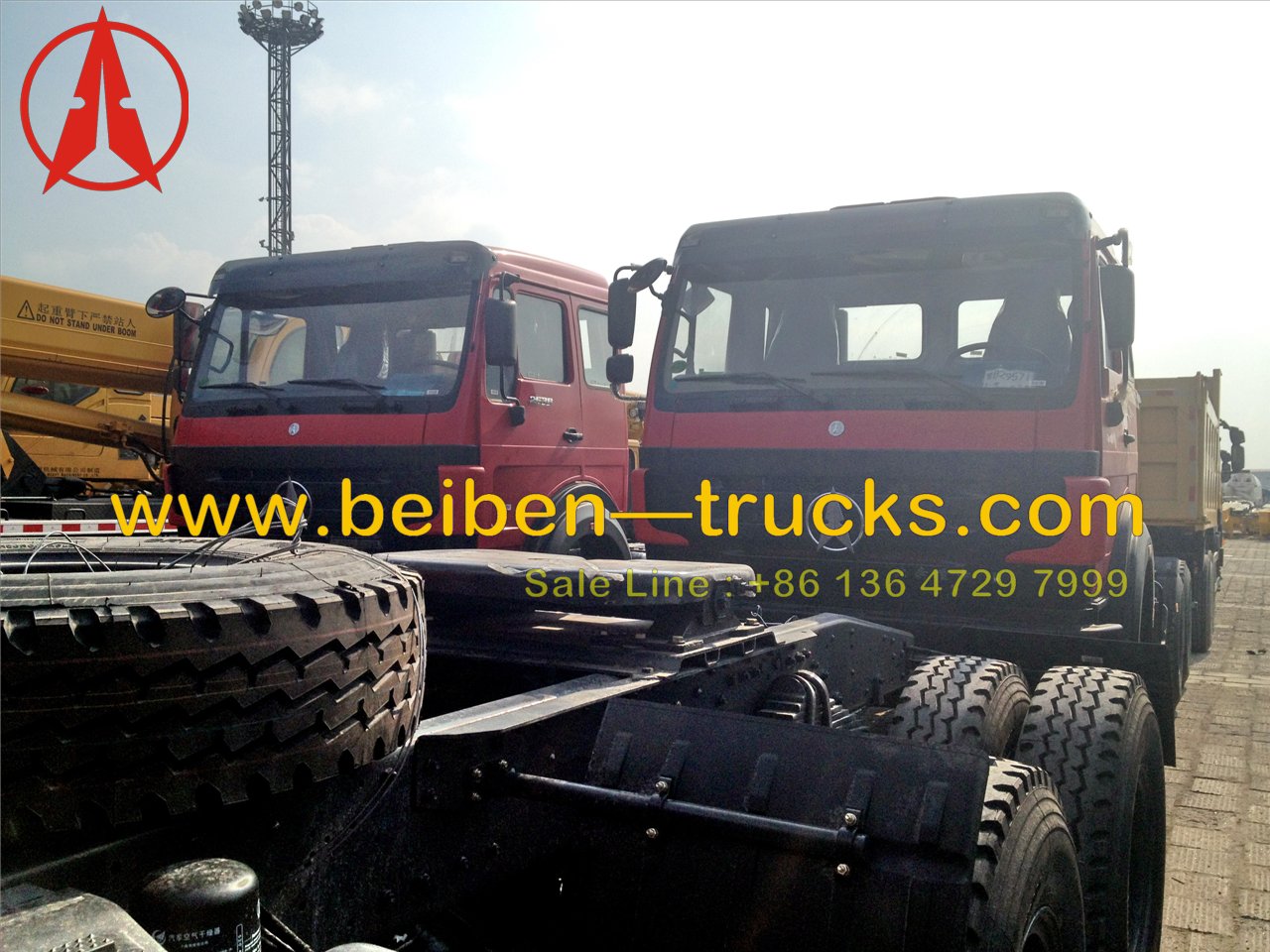 angola beiben 2638 tractor truck supplier