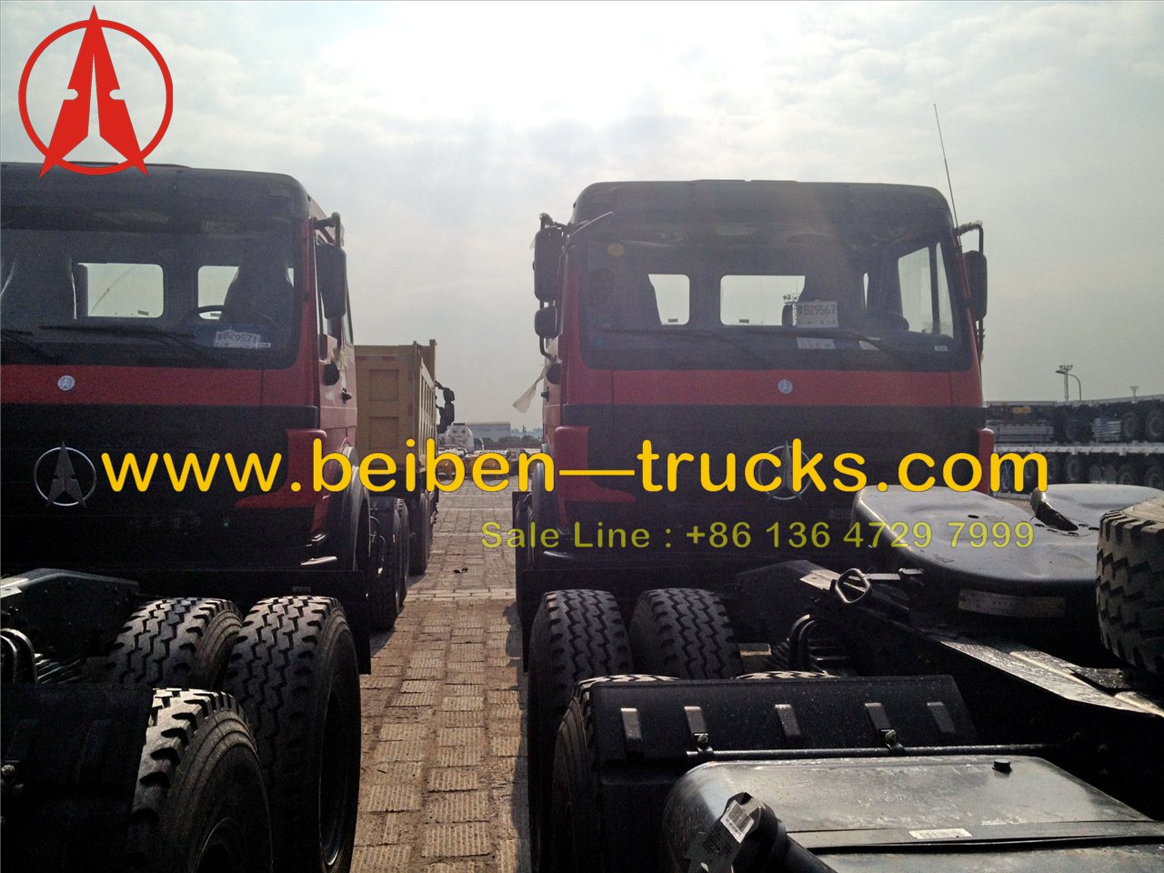 angola beiben 2638 tractor truck supplier