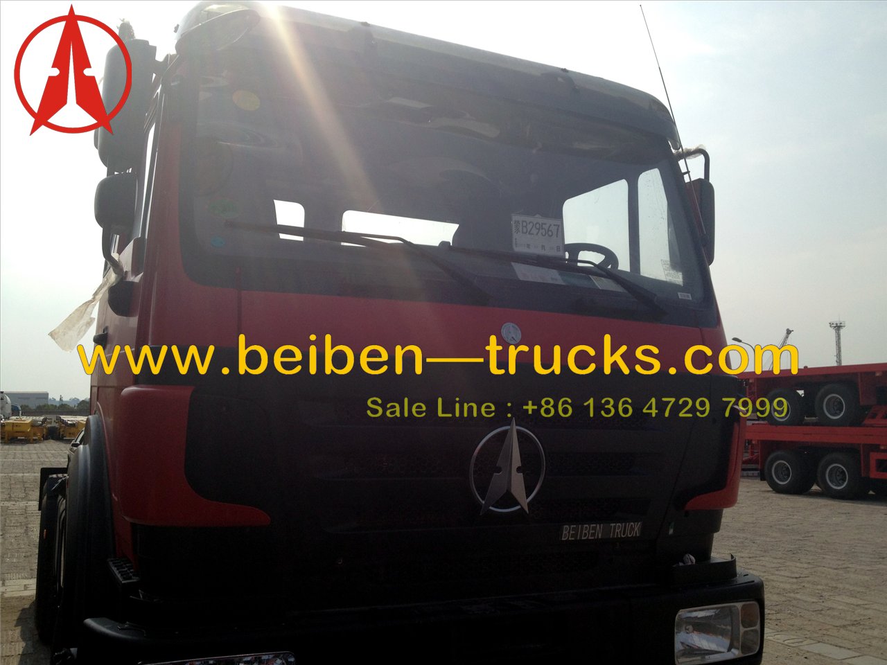 angola beiben 2638 tractor truck supplier