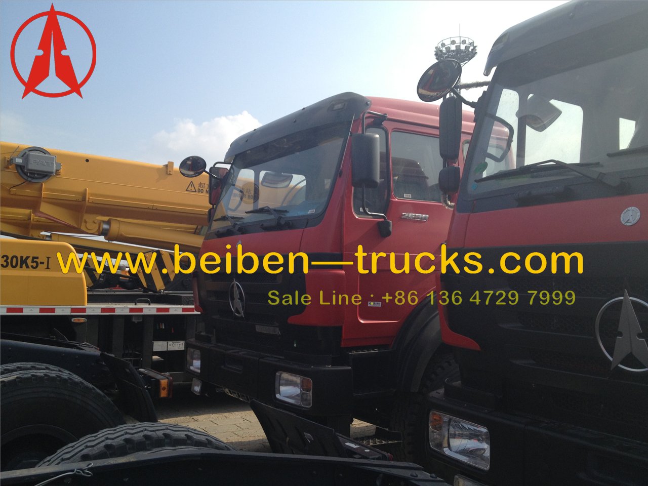 angola beiben 2638 tractor truck supplier