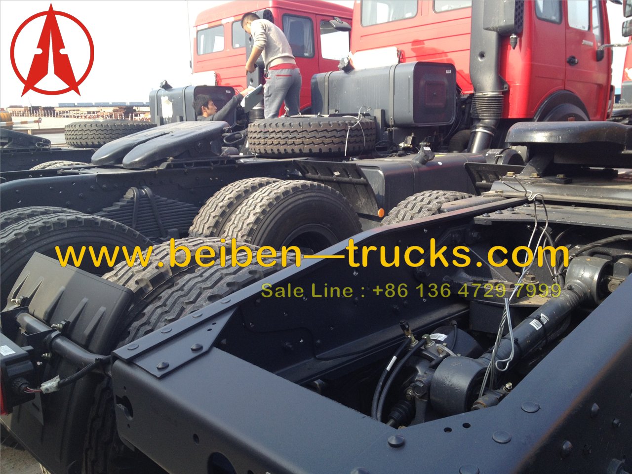 angola beiben 2638 tractor truck supplier