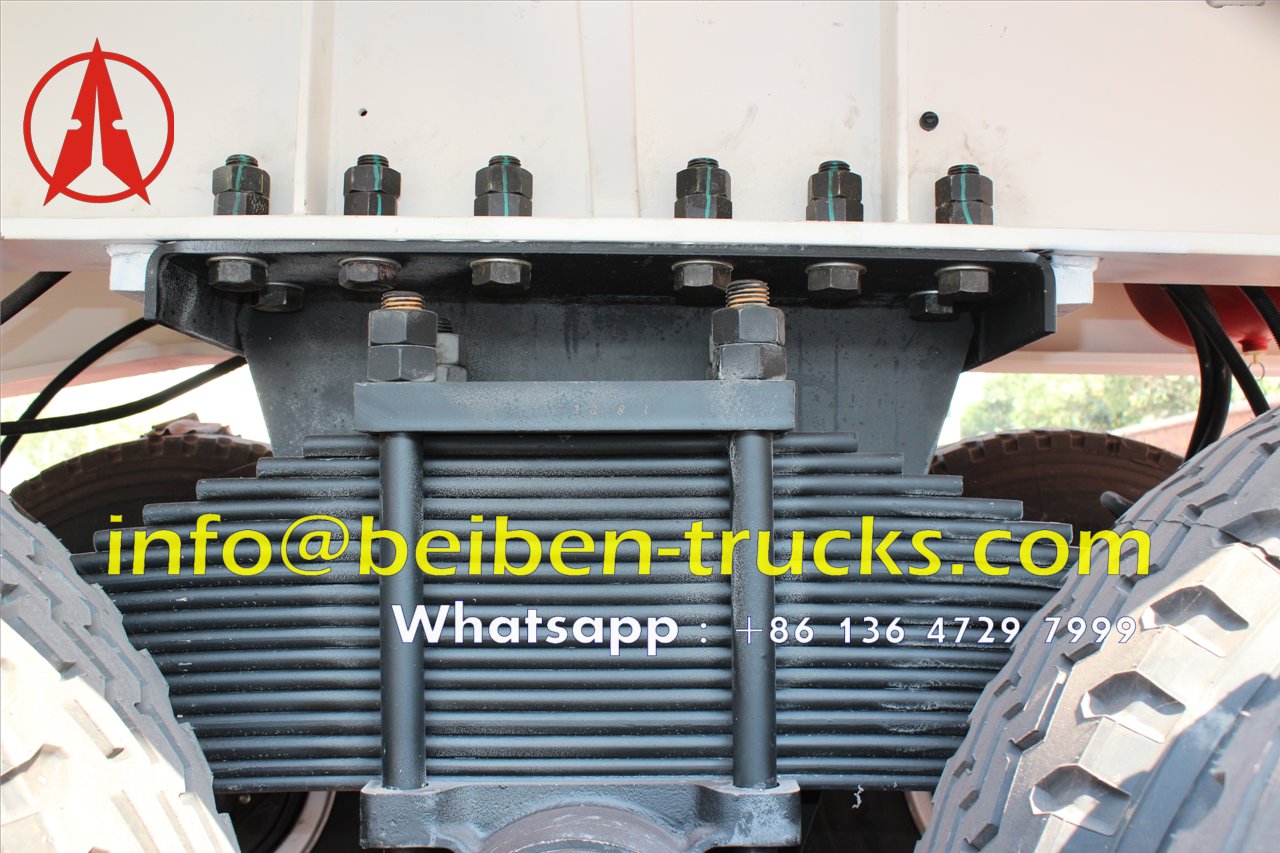 2 axle bogie suspension container semitrailer manufacturer 