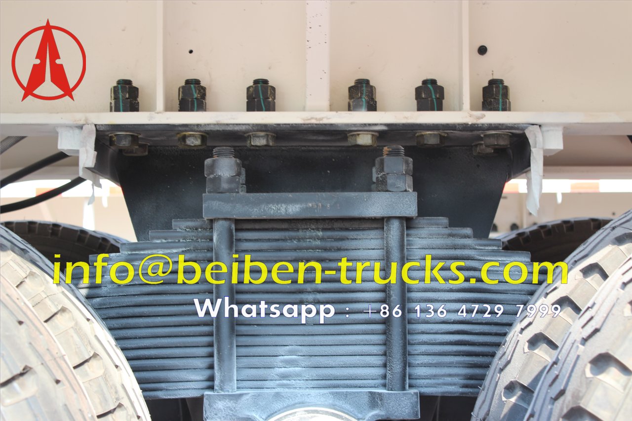 2 axle bogie suspension container semitrailer manufacturer 