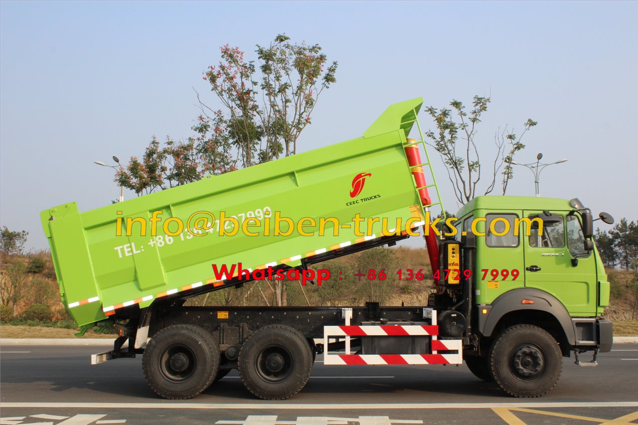 Popular in Africa Factory heavy duty truck 6x4 dump truck beiben dump truck 