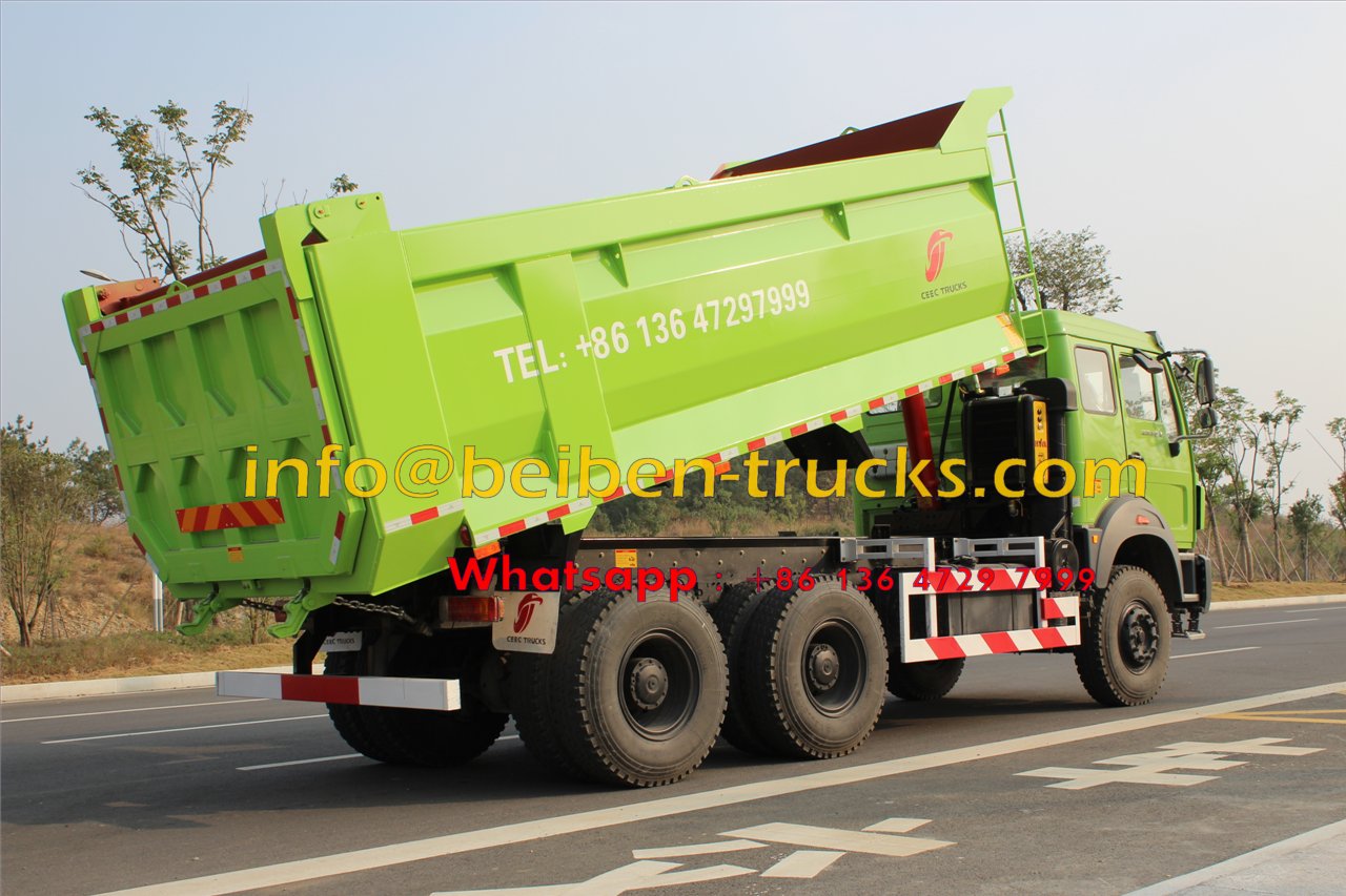 Popular in Africa Factory heavy duty truck 6x4 dump truck beiben dump truck 