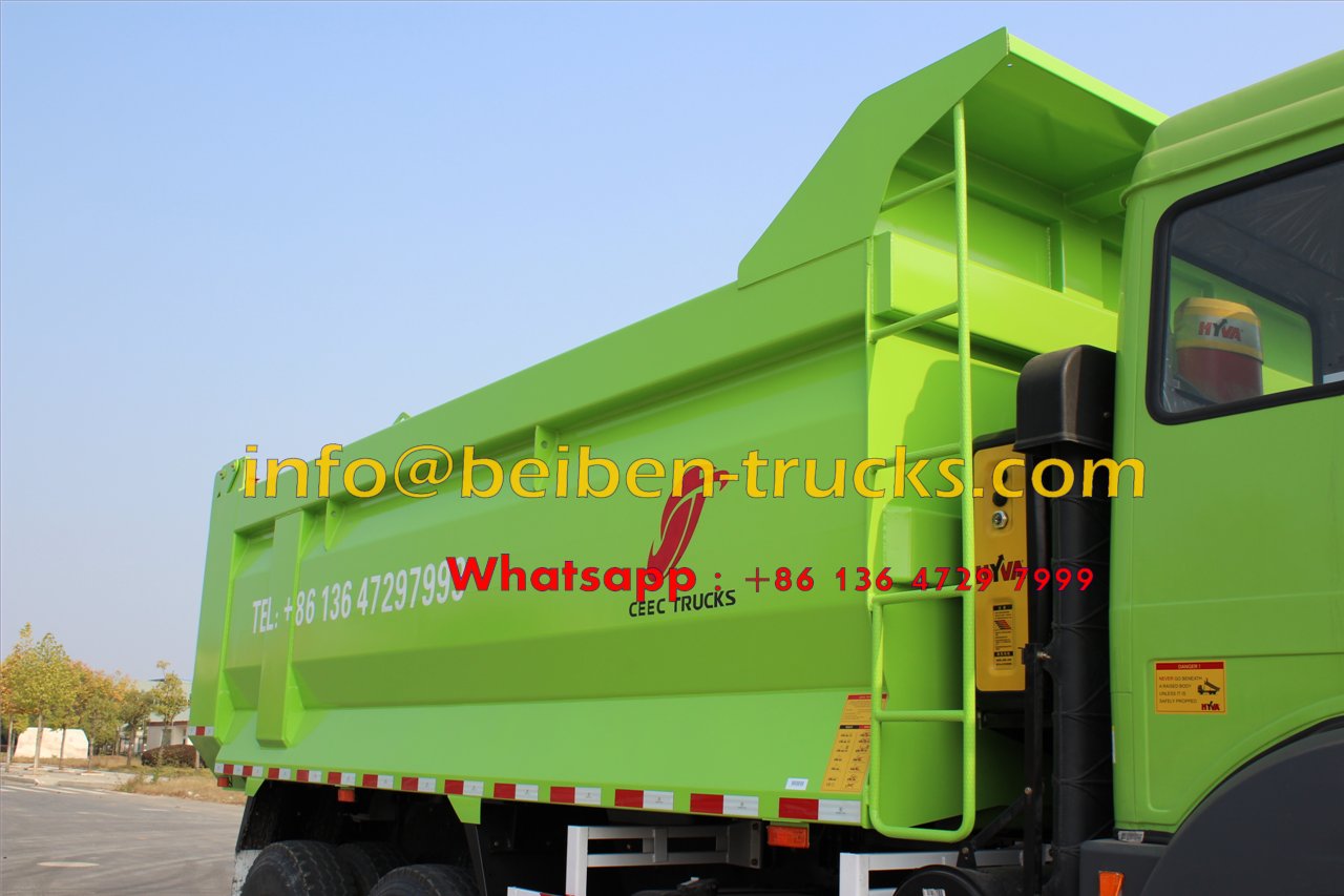 2015 New Heavy Duty Truck Beiben Dump Truck for Sale In Congo 