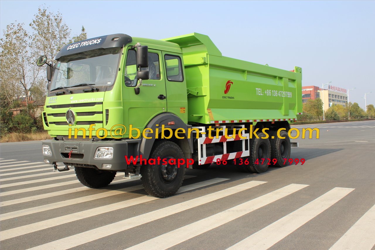 2015 New Heavy Duty Truck Beiben Dump Truck for Sale In Congo 