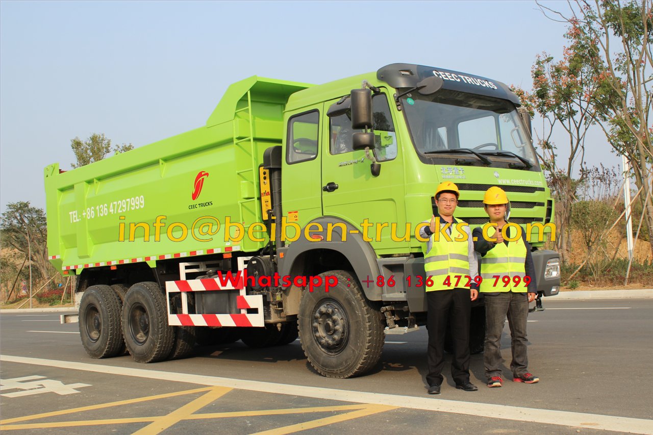 Using Mercedes-Benz Technology China beiben 30 ton dump truck sale 