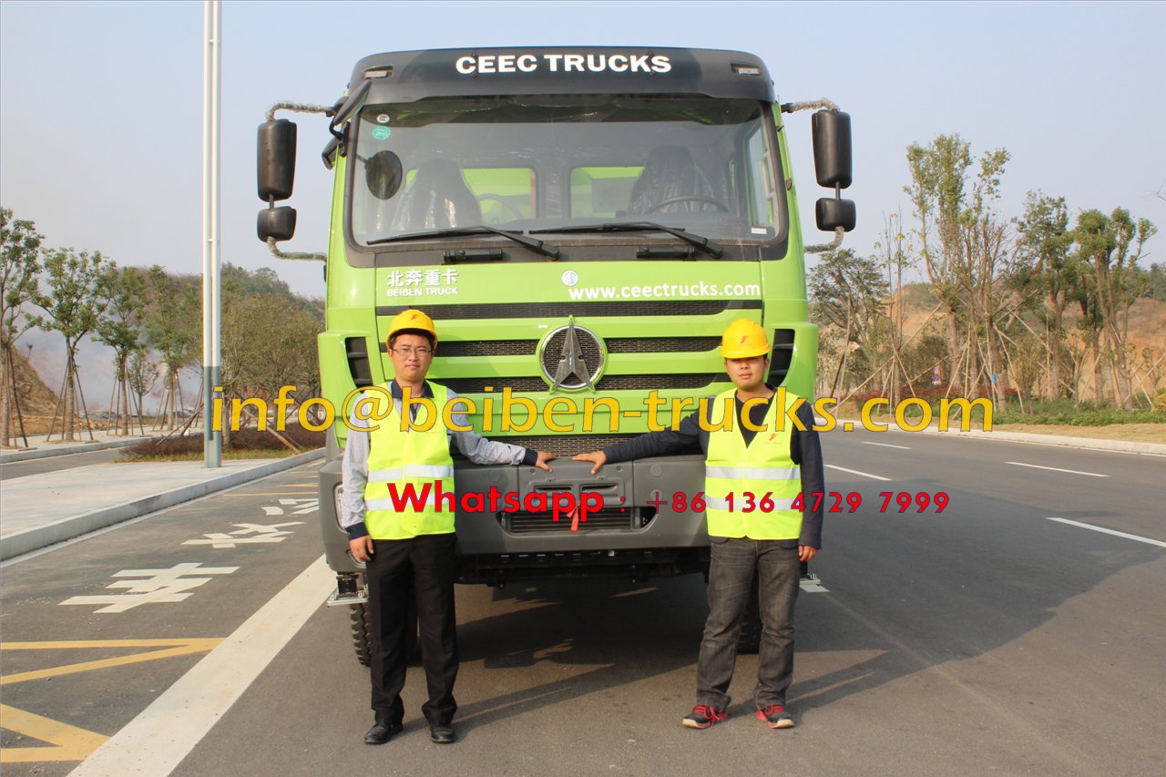 Using Mercedes-Benz Technology China beiben 30 ton dump truck sale 