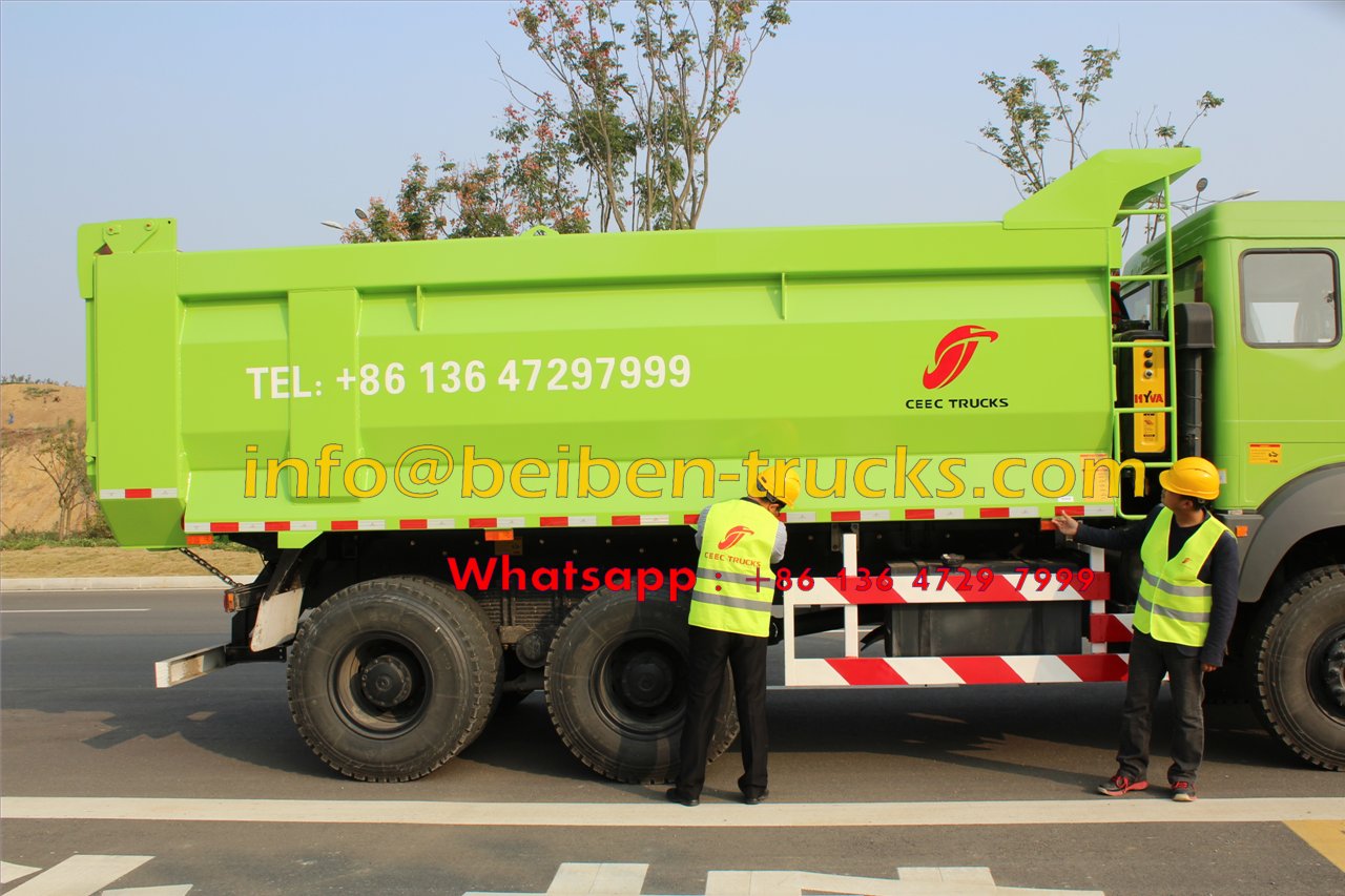 Using Mercedes-Benz Technology China beiben 30 ton dump truck sale 