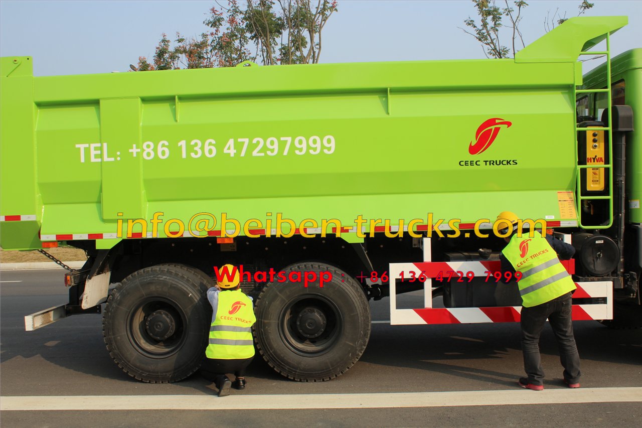Using Mercedes-Benz Technology China beiben 30 ton dump truck sale 