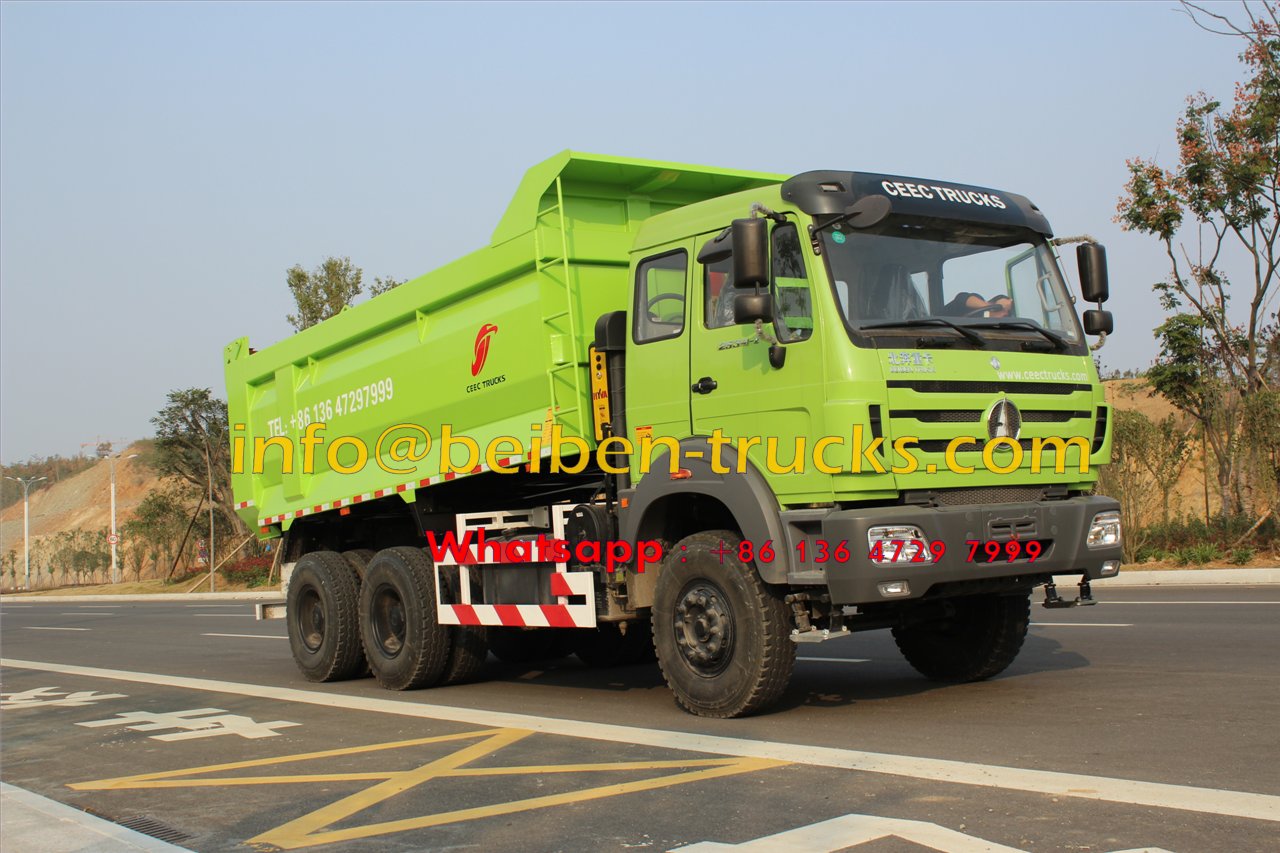 Using Mercedes-Benz Technology beiben north 10 wheeler tipper trucks for sale 