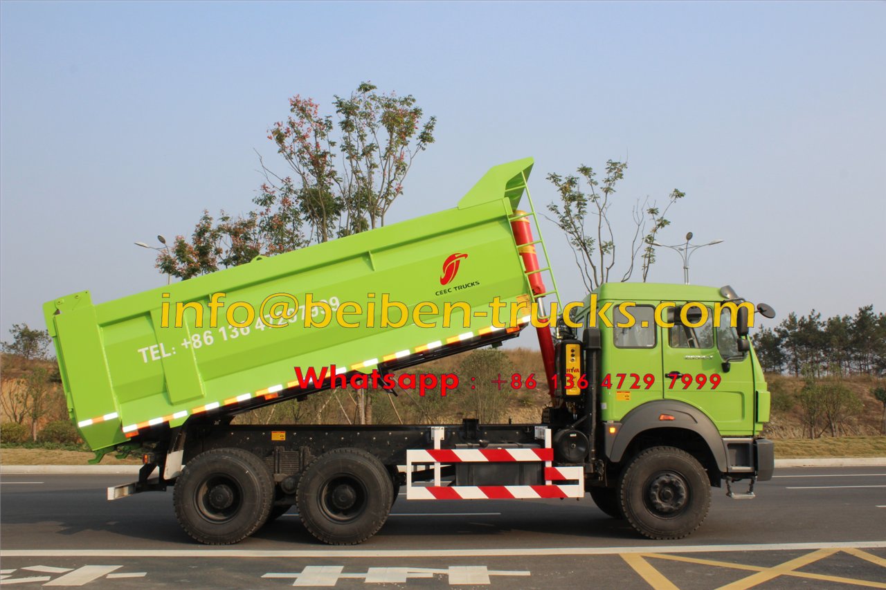 Using Mercedes-Benz Technology beiben north 10 wheeler tipper trucks for sale 