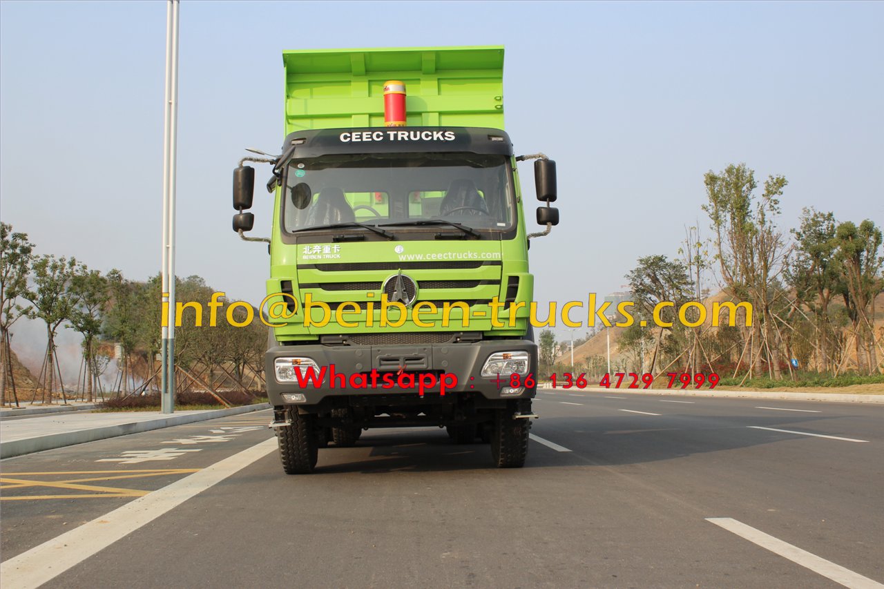 Using Mercedes-Benz Technology beiben north 10 wheeler tipper trucks for sale 