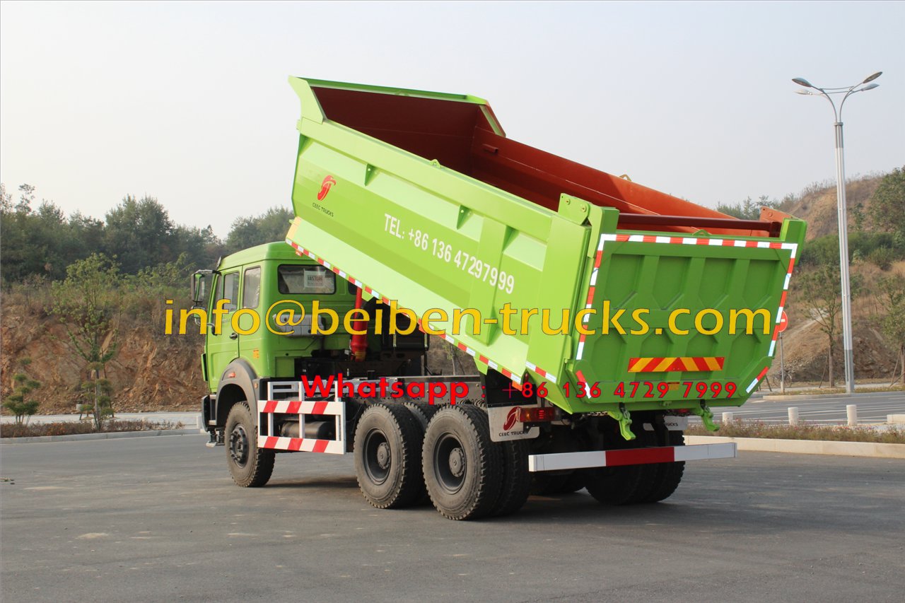 2015 New Heavy Duty Truck Beiben Dump Truck for Sale In Congo