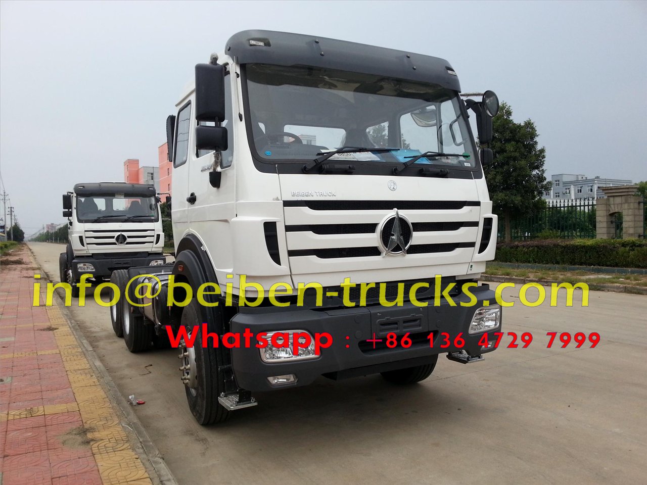 tanzania beiben 2636 tractor trucks