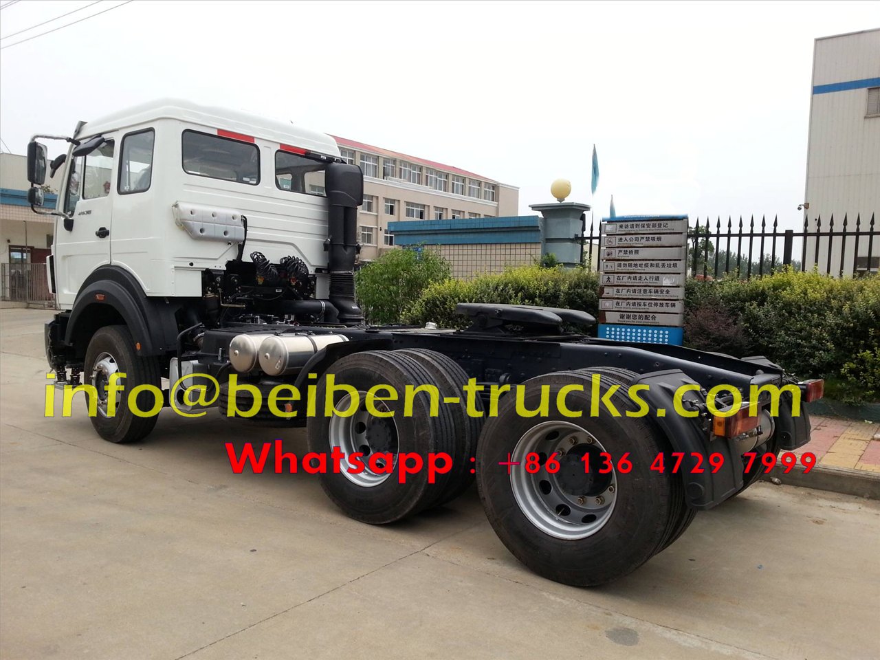 tanzania beiben 2636 tractor trucks