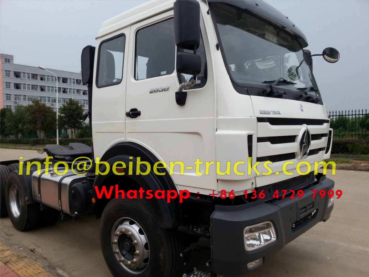 tanzania beiben 2636 tractor trucks