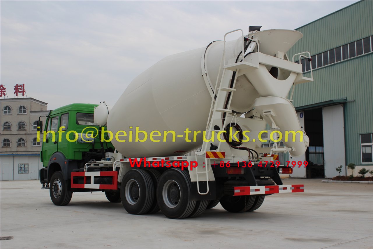 beiben 9 CBM concrete mixer truck manufacturer